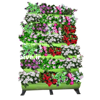 فلاورباکس طبقاتی هیلدا گلدان طبقاتی حرمی در تهران در گروه خرید و فروش تجهیزات گلخانه در یکمیوه -عکس3