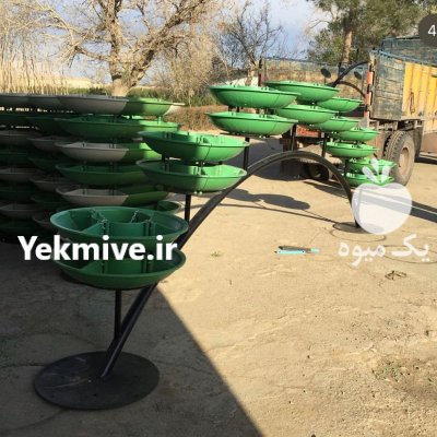 گلدان شهری طبقاتی هیلدا گلدان طرح در تهران در گروه خرید و فروش تجهیزات گلخانه در یکمیوه -عکس3