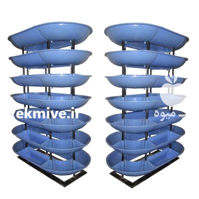 فلاورباکس شهری هیلدا گلدان طبقاتی بیضی در تهران در گروه خرید و فروش انواع گل در یکمیوه -عکس1