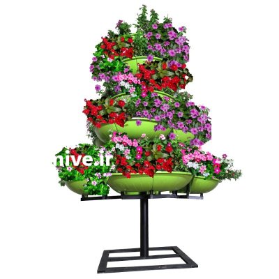 فلاورباکس طبقاتی هیلدا گلدان طبقاتی کاج در گروه خرید و فروش و قیمت کاج در یکمیوه -عکس4