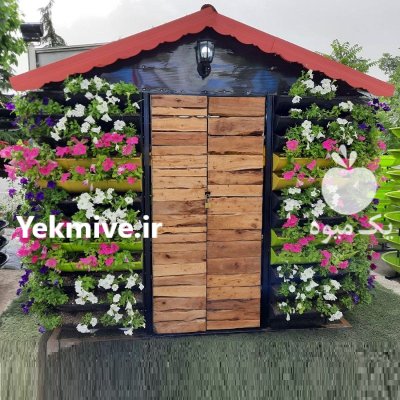 گلدان طبقاتی طرح کلبه سبز هیلدا در تهران در گروه خرید و فروش گیاهان زینتی در یکمیوه -عکس1