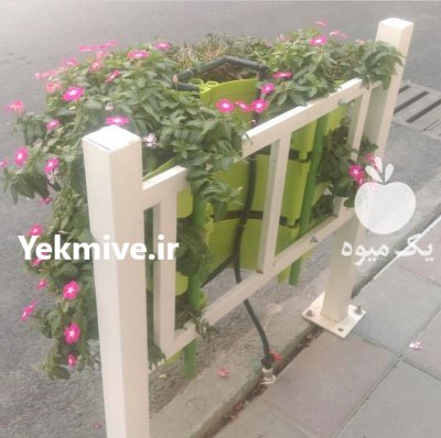 گلدان حفاظ سبز گارد ریل باکس در تهران در گروه خرید و فروش تجهیزات گلخانه در یکمیوه -عکس3