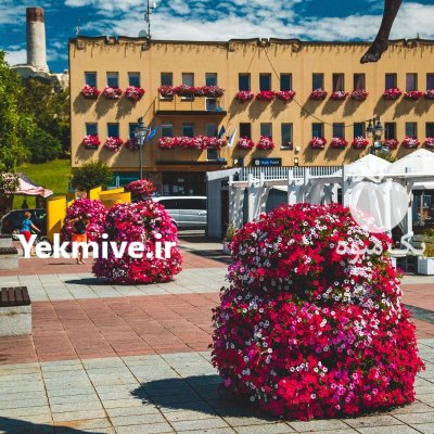 فلاورباکس طبقاتی هیلدا گلدان طبقاتی گرد در تهران در گروه خرید و فروش تجهیزات گلخانه در یکمیوه -عکس3