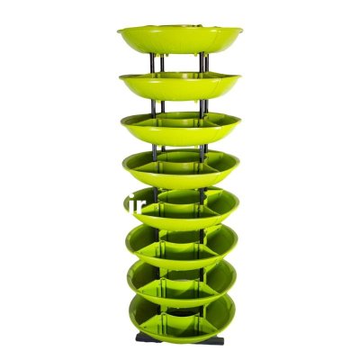 فلاورباکس طبقاتی هیلدا گلدان طبقاتی گرد در تهران در گروه خرید و فروش تجهیزات گلخانه در یکمیوه -عکس1