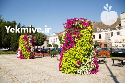 گلدان طبقاتی فلاورباکس شهری طبقاتی مستطیل در تهران در گروه خرید و فروش تجهیزات گلخانه در یکمیوه -عکس4