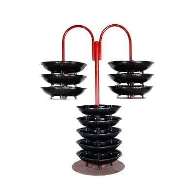 فلاورباکس شهری هیلدا گلدان طبقاتی طرح در گروه خرید و فروش تجهیزات گلخانه در یکمیوه -عکس1