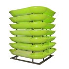 فلاورباکس طبقاتی هیلدا چهار ضلعی گلدان در تهران در گروه خرید و فروش تجهیزات گلخانه در یکمیوه