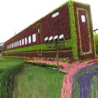 گلدان طبقاتی قطارسبز فلاورباکس احجام قطار در تهران در گروه خرید و فروش گیاهان زینتی در یکمیوه