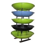 فلاورباکس طبقاتی هیلدا گلدان طبقاتی گرد در تهران در گروه خرید و فروش تجهیزات گلخانه در یکمیوه