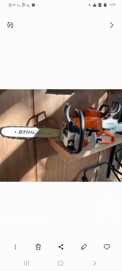 اره موتوری اشتیل المان در یزد در گروه خرید و فروش شمشاد زن در یکمیوه -عکس1