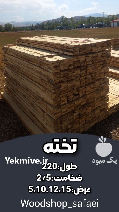 تخته و الوار چوب سپیدار در خلخال در گروه خرید و فروش الوار چوب در یکمیوه -عکس2