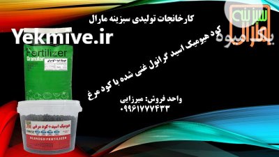 کود هیومیک اسید گرانول غنی شده در گروه خرید و فروش انواع کود کشاورزی در یکمیوه -عکس1
