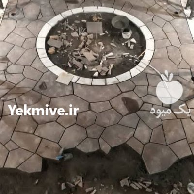 اجرای سنگ لاشه در گروه سازنده در یکمیوه -عکس4
