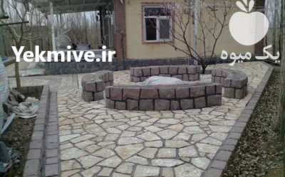 اجرای سنگ لاشه شماره تماس در تهران در گروه سازنده در یکمیوه -عکس4