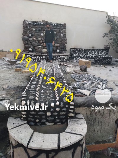 اجرای سنگ لاشه اجرای سنگ مالون در تهران در گروه سازنده در یکمیوه -عکس3