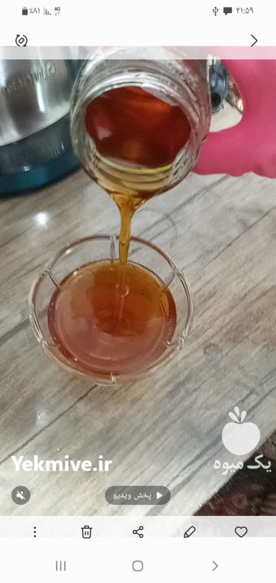 شیره انگور خالص و اعلا در گروه عسل شیره و فرآورده ی مربا در یکمیوه -عکس1