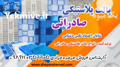 پالت پلاستیکی Pallet پالت صادراتی پالت در سمنان در گروه خرید و فروش پالت در یکمیوه -عکس1