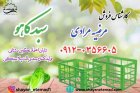 سبد پلاستیکی حمل کاهو قیمت سبد در قائم شهر در گروه خرید و فروش انواع سبد در یکمیوه