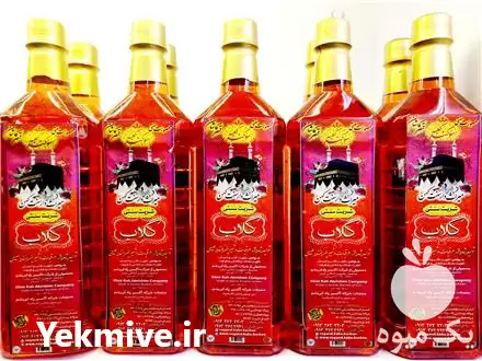 تولید و فروش شربت گل محمدی در کاشان در گروه خرید و فروش انواع عرقیجات در یکمیوه -عکس1