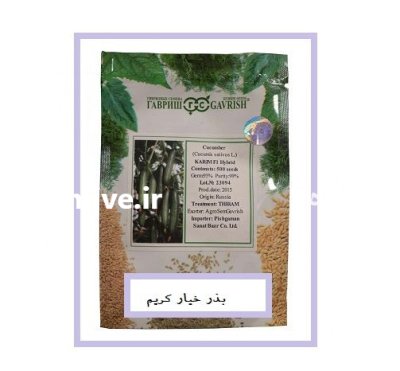 فروش بذر خیار گلخانه کریم 500 در یاسوج در گروه خرید و فروش بذر خیار در یکمیوه -عکس1