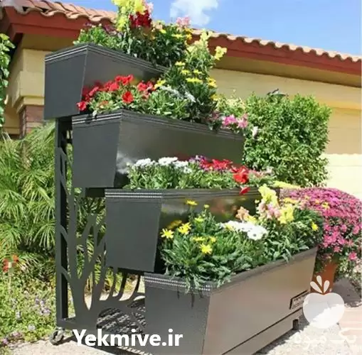 قیمت خرید فلاورباکس کامپوزیتی به همراه در گروه خرید و فروش گیاهان زینتی در یکمیوه -عکس1