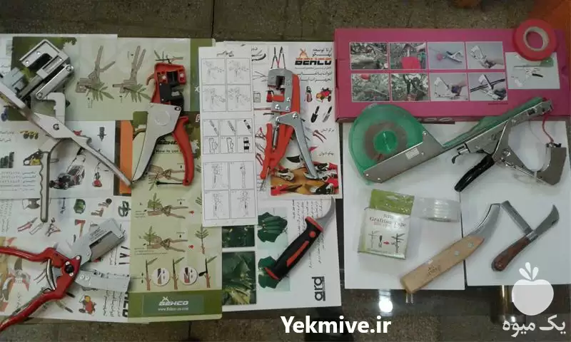 قیمت خرید قیچی پیوند در مشهد در گروه خرید و فروش لوازم باغبانی در یکمیوه -عکس1