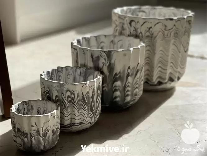 تولید و فروش گلدان های بتن در تهران در گروه خرید و فروش گلدان در یکمیوه -عکس1