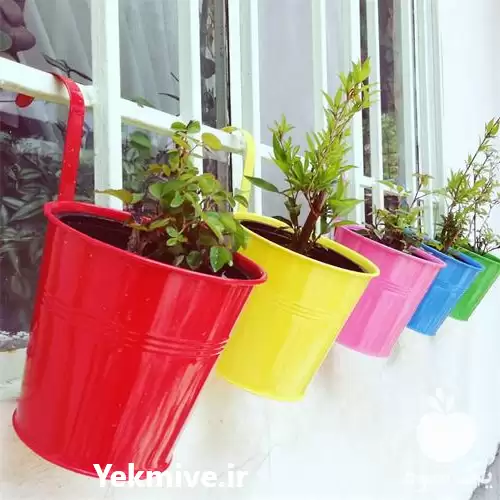 فروش گلدان دسته عصایی در تهران در گروه خرید و فروش گلدان در یکمیوه -عکس1