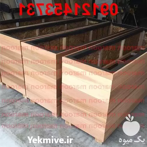 قیمت خرید گلدان چوبی در تهران در گروه خرید و فروش گلدان در یکمیوه -عکس1