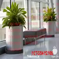 قیمت خرید گلدان استیل در گروه خرید و فروش گلدان در یکمیوه