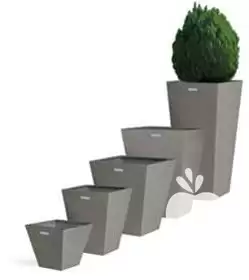 فروش گلدان های فایبرگلاس ذوزنقه ای در گروه خرید و فروش گلدان در یکمیوه -عکس1