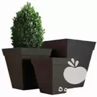 فروش گلدان های بزرگ فایبرگلاس ذوزنقه در کرج در گروه خرید و فروش گلدان در یکمیوه