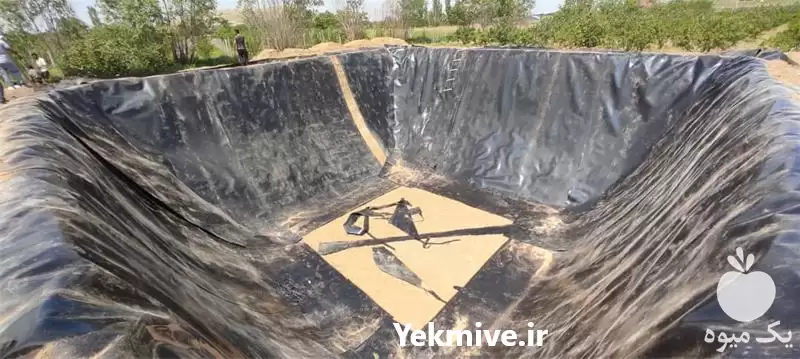 فروش نصب ورق های استخر کشاورزی در گروه خرید و فروش استخر کشاورزی در یکمیوه -عکس1