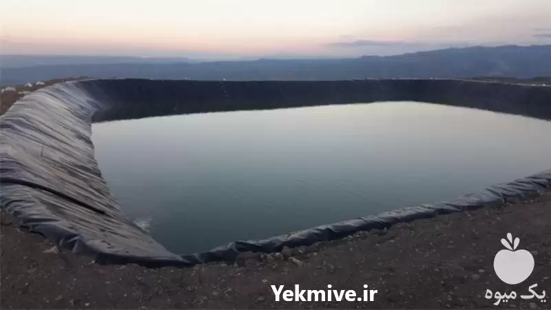 قیمت خرید استخر ذخیره آب کشاورزی در گروه خرید و فروش استخر کشاورزی در یکمیوه -عکس1