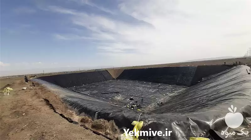 فروش اجرای استخر ذخیره آب کشاورزی در مشهد در گروه خرید و فروش استخر کشاورزی در یکمیوه -عکس1