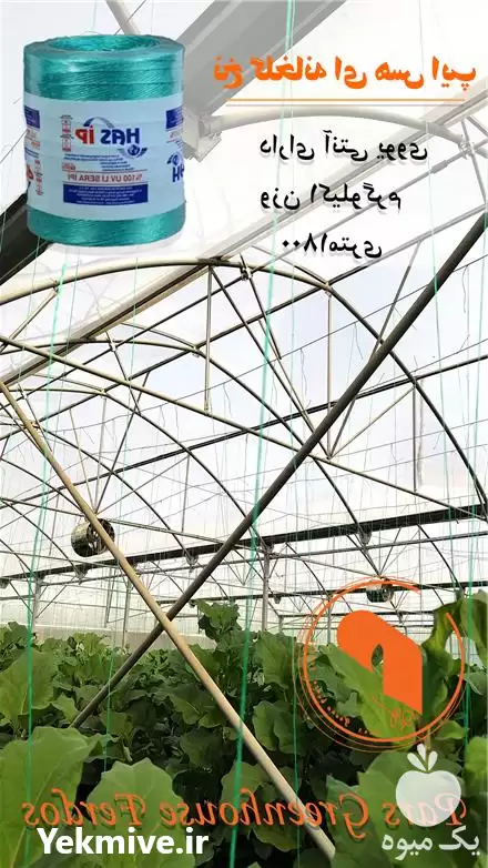 فروش نخ گلخانه هاس ایپ در گروه خرید و فروش تجهیزات گلخانه در یکمیوه -عکس1