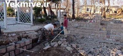 دیوار چینی سنگی در بابل  در گروه سازنده در یکمیوه -عکس1