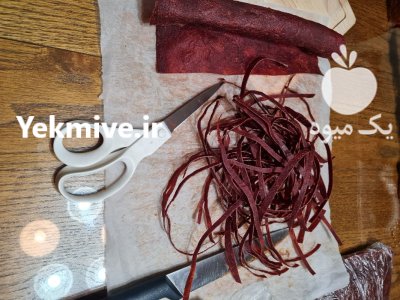 خشک ارگانیک دمنوش معطر لواشک آلو در گروه خرید و فروش آلو در یکمیوه -عکس2