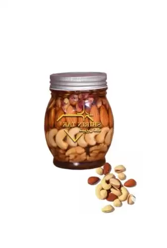 قیمت خرید معجون 4 مغز عسلی در اردبیل در گروه عسل شیره و فرآورده ی مربا در یکمیوه -عکس1