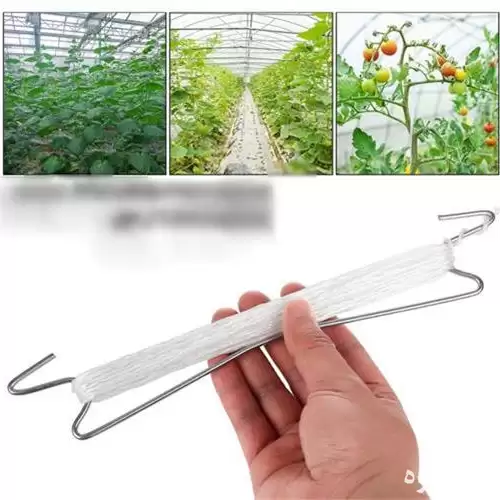 قیمت خرید قلاب فلزی نگهدارنده بوته در گروه خرید و فروش تجهیزات گلخانه در یکمیوه -عکس1