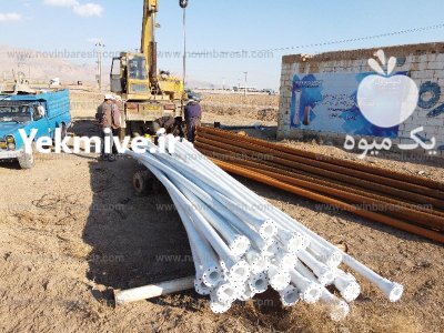 لوله پلیمری داخل چاه نیوول new well در اصفهان در گروه خرید و فروش تجهیزات چاه کشاورزی در یکمیوه -عکس4