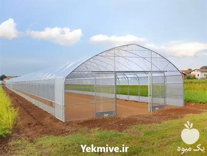 احداث سازه گلخانه ساخت گلخانه در گروه سازنده در یکمیوه -عکس1