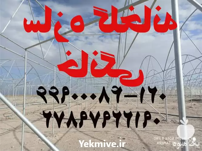 قیمت خرید سازه گلخانه قارچ در گروه خرید و فروش سوله و سازه گلخانه در یکمیوه -عکس1