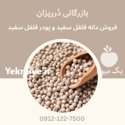 فروش فلفل سفید پودر و دانه در تهران در گروه خرید و فروش فلفل در یکمیوه -عکس1