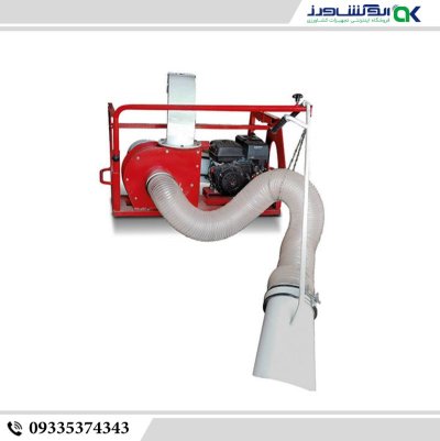 برگ جمع کن سوارشونده مدل TP 400 در گروه خرید و فروش ماشین آلات کشاورزی در یکمیوه -عکس1