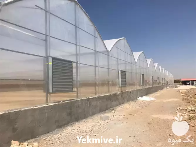 طراحی و احداث گلخانه در گروه سازنده در یکمیوه -عکس1
