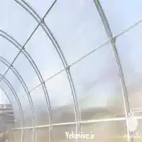 نصب اسکلت گلخانه در گروه سازنده در یکمیوه