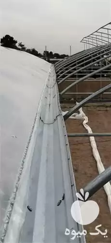 تأسیسات اجرا گلخانه ای مدرن اسپانیایی در گروه سازنده در یکمیوه -عکس1