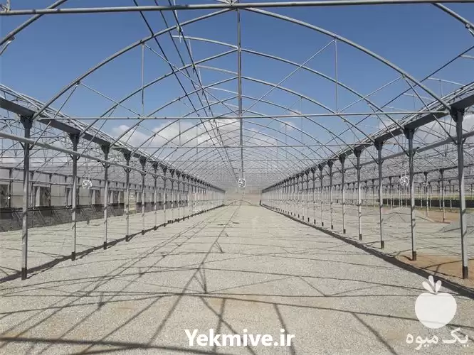 فروش ساخت و تجهیز سازه گلخانه در رشت در گروه خرید و فروش سوله و سازه گلخانه در یکمیوه -عکس1