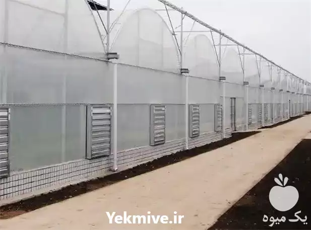 طراحی احداث گلخانه تامین تجهیزات گلخانه در گروه سازنده در یکمیوه -عکس1